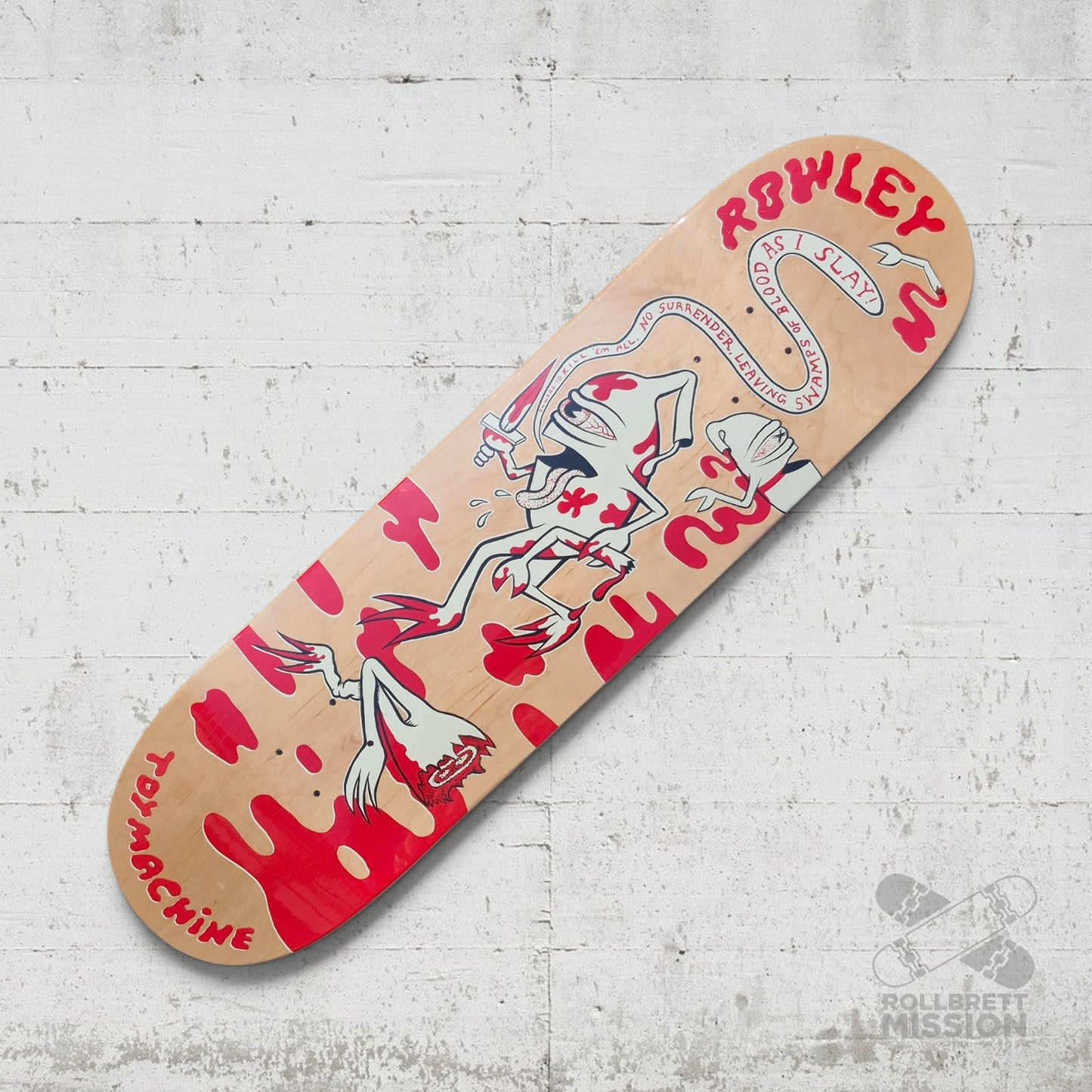 Toy Machine Geoff Rowley Slayer 8.5 Deck