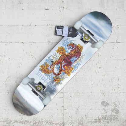 Inpeddo Tiger Silver Premium 8.25" Complete Skateboard