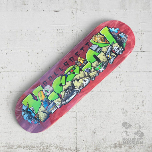 Rollbrett Mission Shop Spirit Pop 9.5 Deck