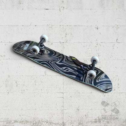 Inpeddo Short & Wide 8.0" Blurred Kids Complete Skateboard