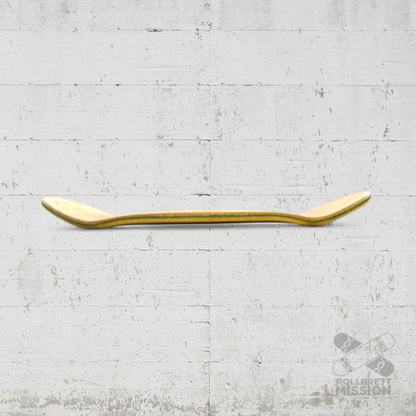 Custom x Rollbrett Mission Fingerboard Deck Shop Spirit 34mm Boxy Shape