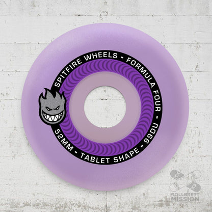 Spitfire F4 52mm 99A Tablets lavender Wheels