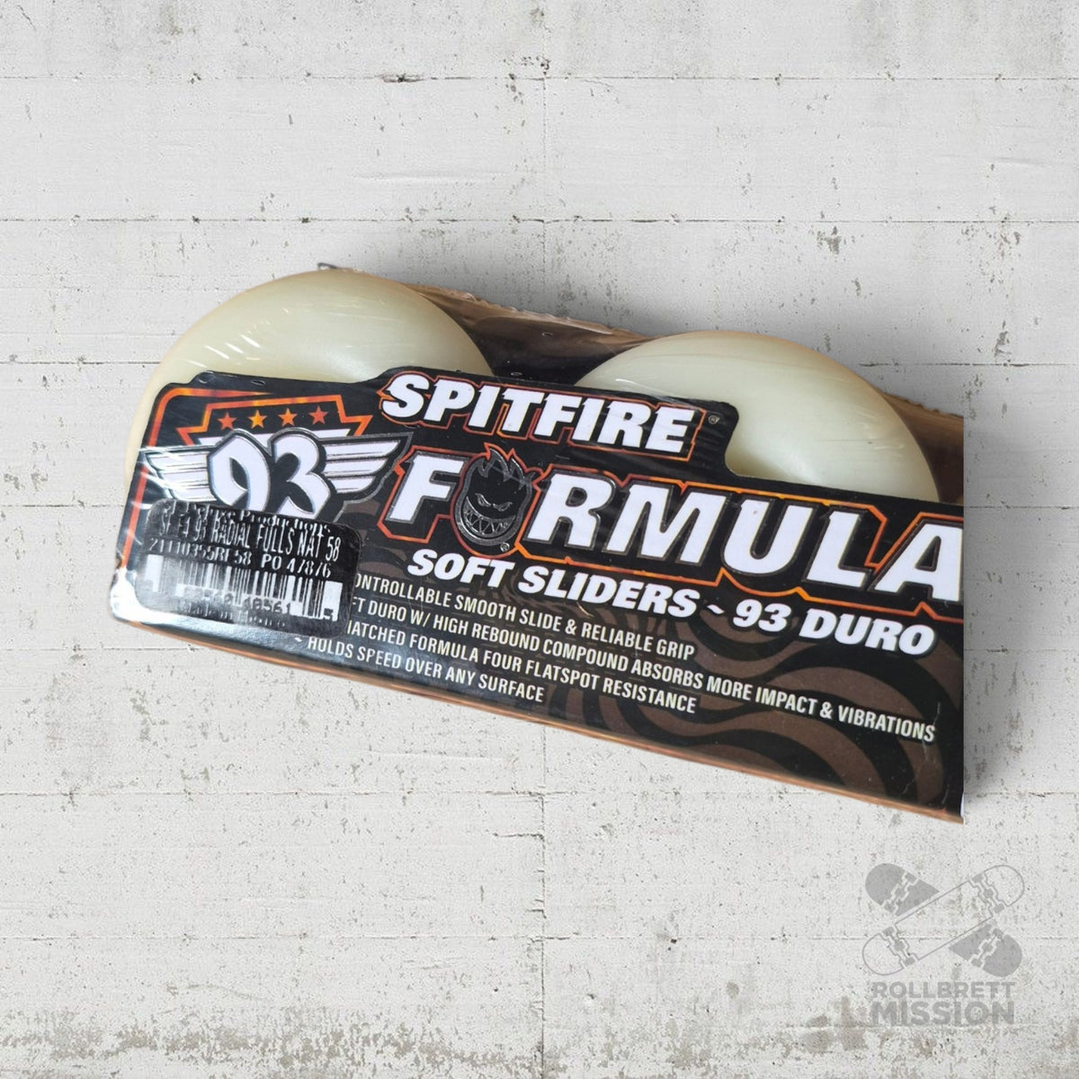 Spitfire 93s F4 Radial Full 58mm 93A Wheels