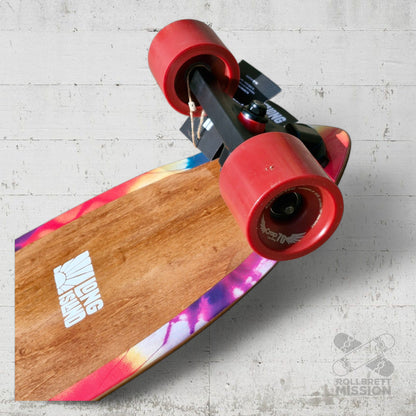 Long Island Woodstock Kicktail 9.0" x 36" Complete Cruiser Longboard