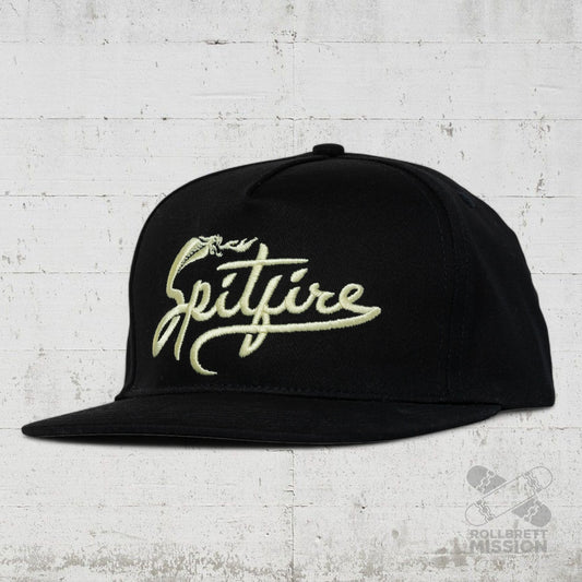 Spitfire Snapback Cap Snake Classic black
