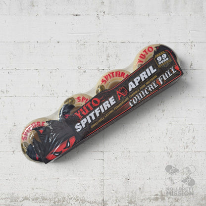 Spitfire F4 54mm 99A April x Yuto Conical Full Wheels