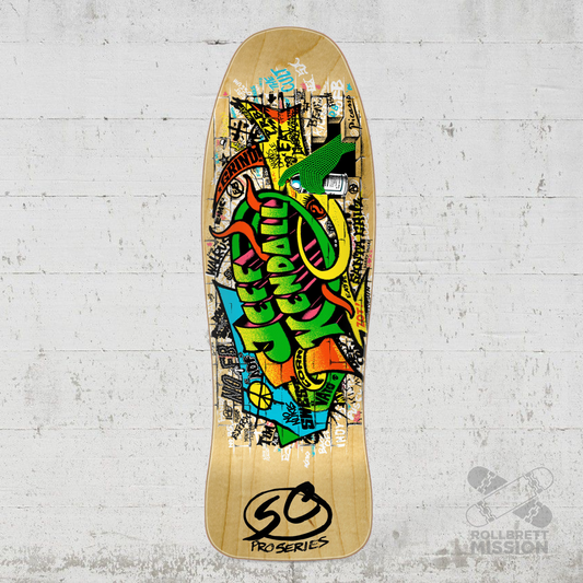 Santa Cruz Kendall Graffiti Reissue 9.69 Deck