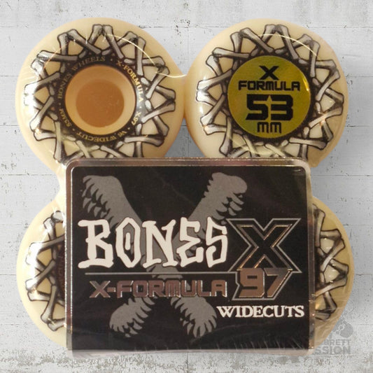 Bones X-Formula 97A 53mm V6 Widecut Wheels