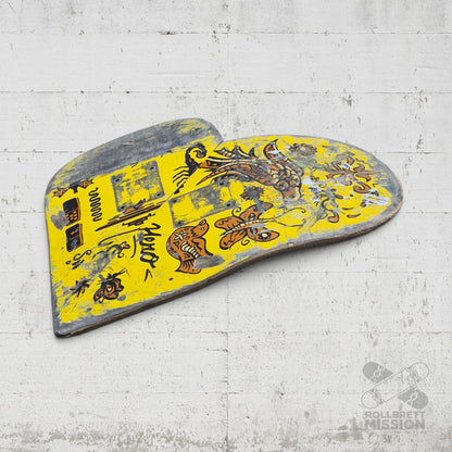 Skateback Upcycling Deko Herz Skateheart Skateboard Wandschmuck #11