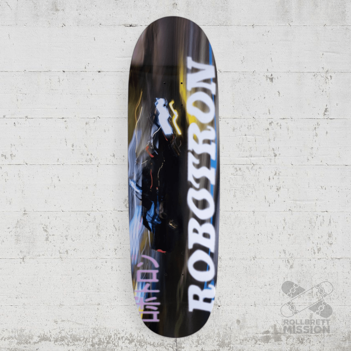 Robotron Blurry Car Egg shaped 9.0 Deck - Skateboard - Decks - Rollbrett Mission