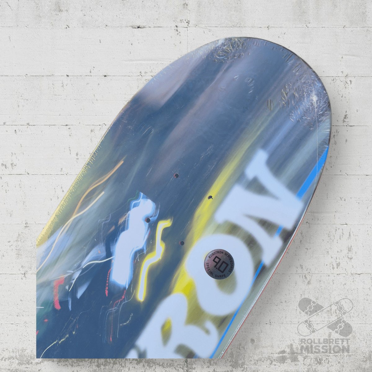 Robotron Blurry Car Egg shaped 9.0 Deck - Skateboard - Decks - Rollbrett Mission