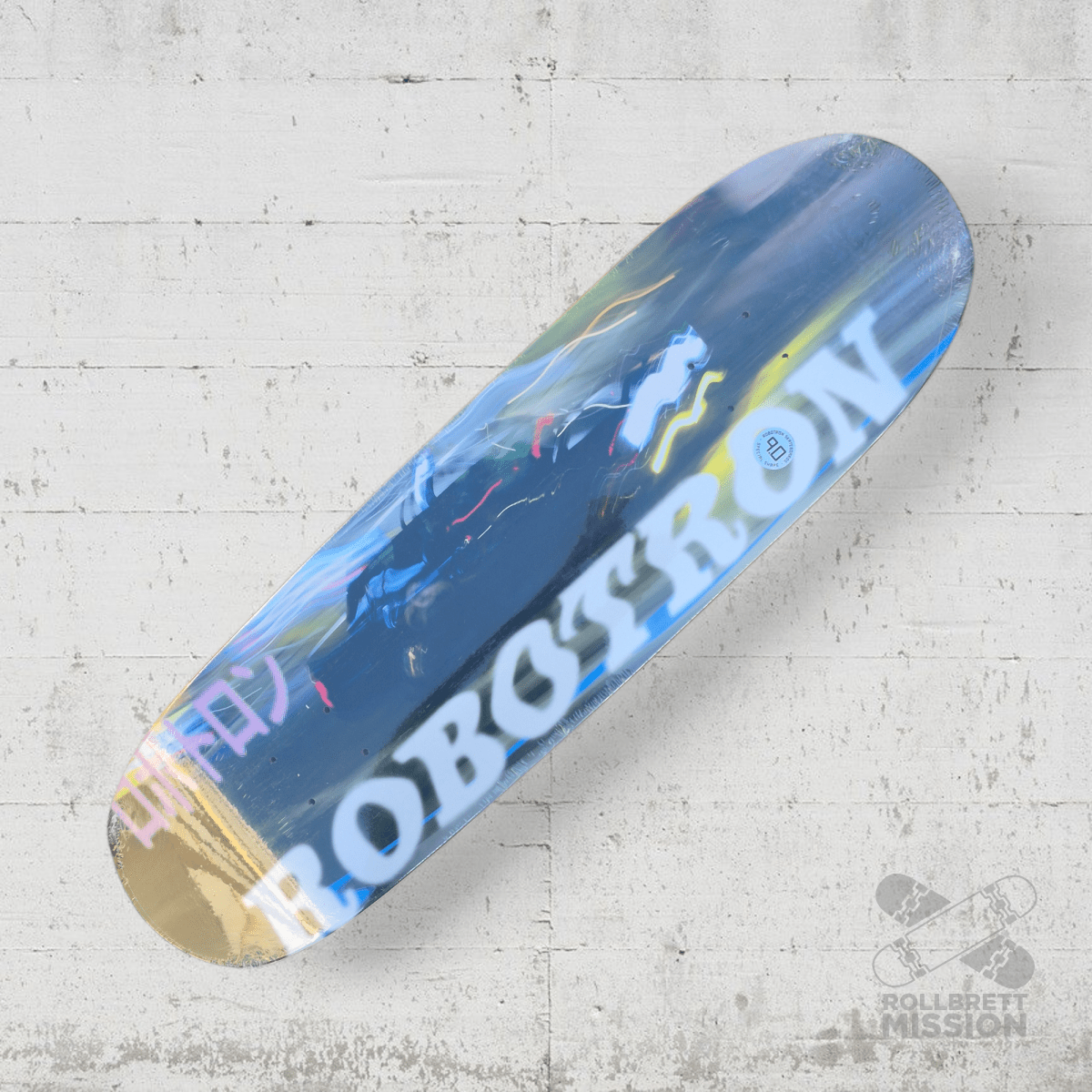 Robotron Blurry Car Egg shaped 9.0 Deck - Skateboard - Decks - Rollbrett Mission