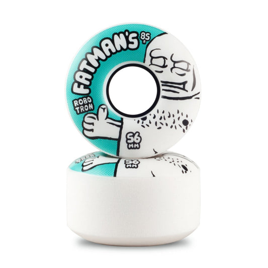 Robotron Cruiser Wheels Fatman 56mm 85a green - Skateboard-Rollen - Rollbrett Mission