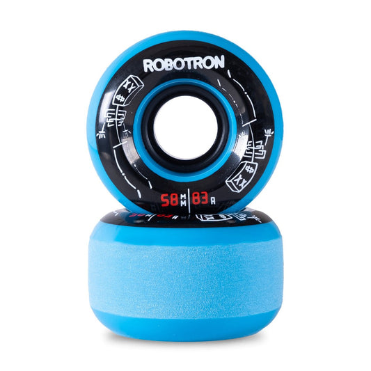 Robotron Cruiser Wheels Skeletron 58mm 83a blue - Skateboard-Rollen - Rollbrett Mission