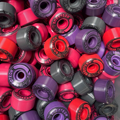 Robotron Wide Cut Wheels 52mm 99A red - Skateboard-Rollen - Rollbrett Mission