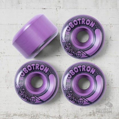 Robotron Wide Cut Wheels 53mm 99A purple - Skateboard-Rollen - Rollbrett Mission