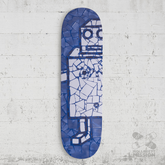 Robotron x Teilz Mosaic Mini 8.0 Deck - Skateboard - Decks - Rollbrett Mission