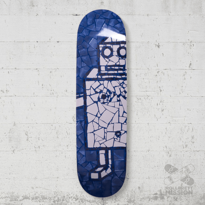 Robotron x Teilz Mosaic Robo 8.2 Deck - Skateboard - Decks - Rollbrett Mission