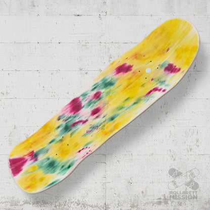 Rollbrett Mission 3D Logo Acid 10.0 Old School Deck - Skateboard - Decks - Rollbrett Mission