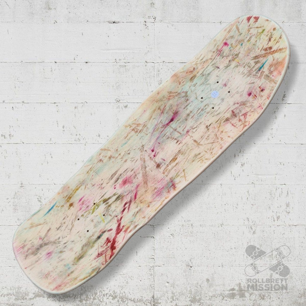 Rollbrett Mission 3D Logo Acid 10.0 Old School Deck - Skateboard - Decks - Rollbrett Mission