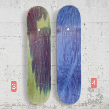 Rollbrett Mission 3D Logo Acid 8.5 Deck - Skateboard - Decks - Rollbrett Mission