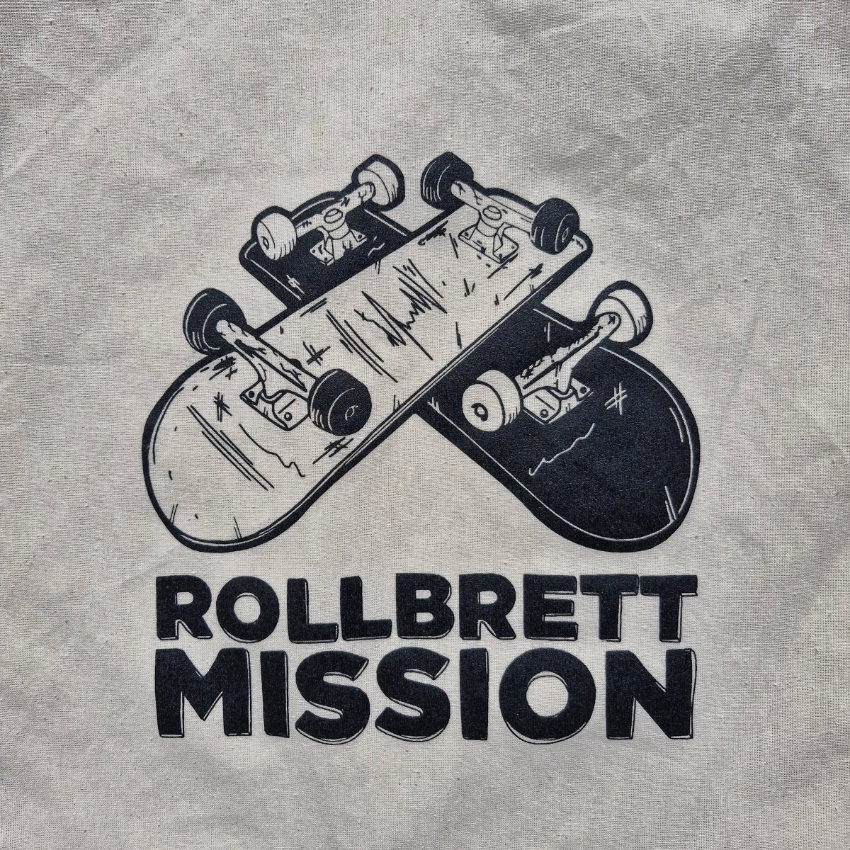 Rollbrett Mission 3D Turnbeutel Baumwolltasche - Taschen & Gepäck - Rollbrett Mission