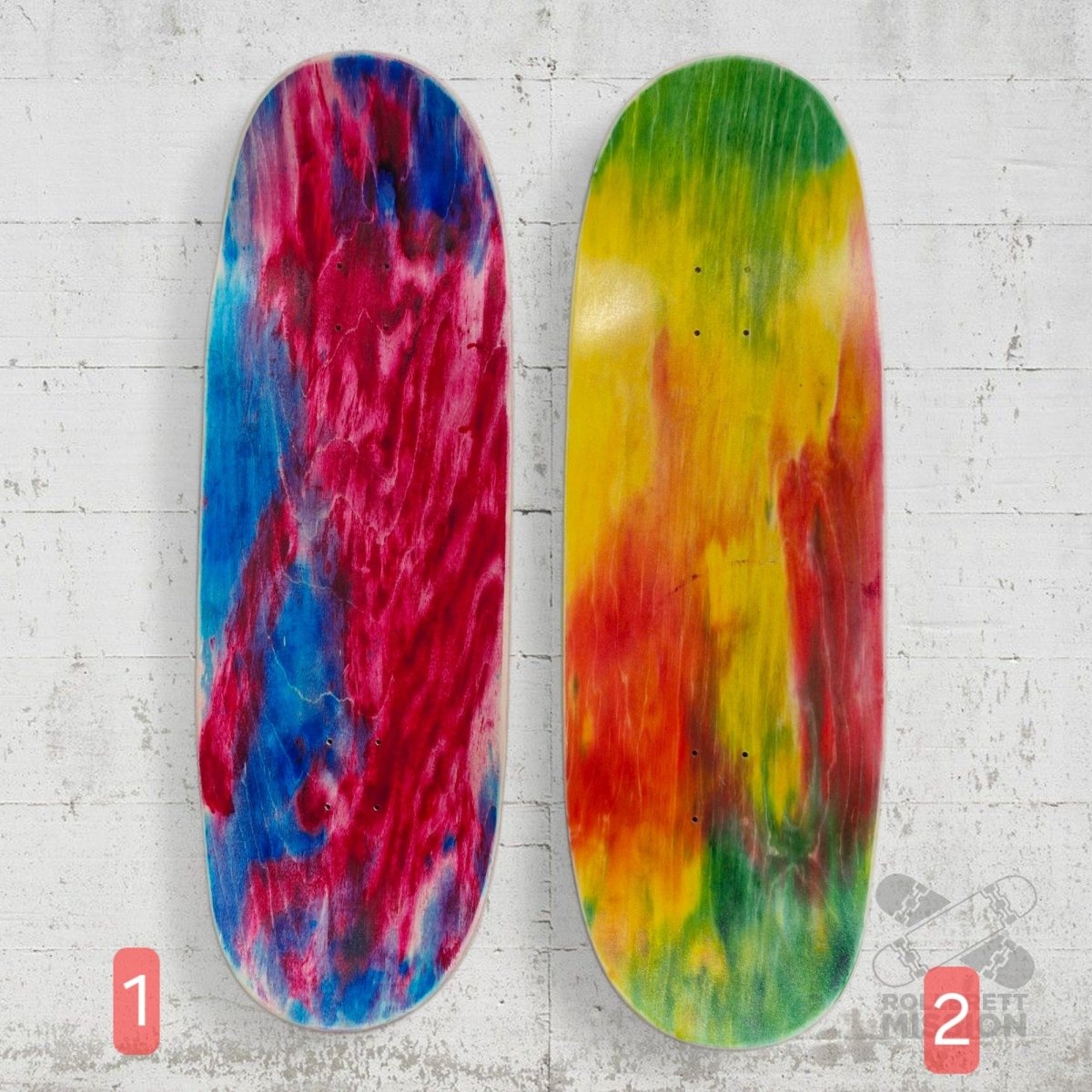 Rollbrett Mission Breiter Blanker Bube 10.5 Deck - Skateboard - Decks - Rollbrett Mission