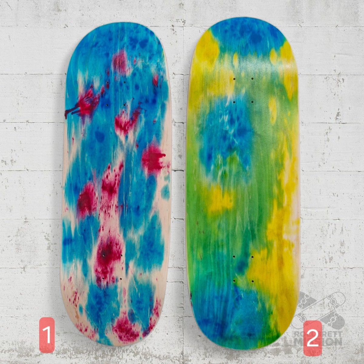 Rollbrett Mission Breiter Blanker Bube 10.5 Deck - Skateboard - Decks - Rollbrett Mission