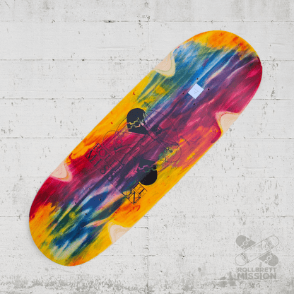 Rollbrett Mission BREITER BUBE Acid Stain Wheel Wells 10.5 Deck - Skateboard - Decks - Rollbrett Mission