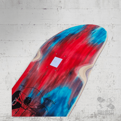 Rollbrett Mission BREITER BUBE Acid Stain Wheel Wells 10.5 Deck - Skateboard - Decks - Rollbrett Mission