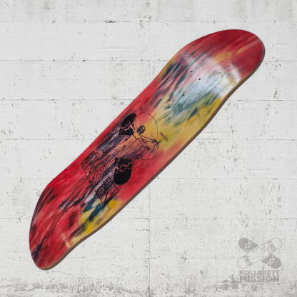 Rollbrett Mission BREITER BUBE Vitruvian 10.5 Deck Acid 18 - Skateboard - Decks - Rollbrett Mission