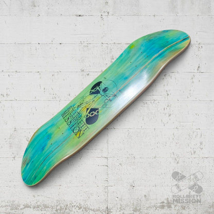 Rollbrett Mission BREITER BUBE Vitruvian 10.5 Deck Acid 21 - Skateboard-Decks - Rollbrett Mission