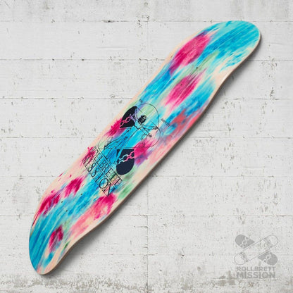 Rollbrett Mission BREITER BUBE Vitruvian 10.5 Deck Acid 23 - Skateboard-Decks - Rollbrett Mission