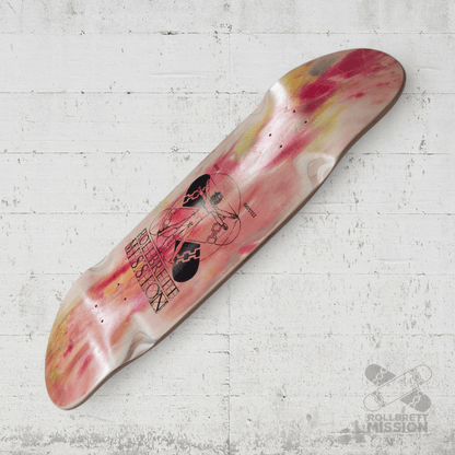 Rollbrett Mission BREITER BUBE Wheel Wells 10.5 Deck Acid 4 - Skateboard - Decks - Rollbrett Mission