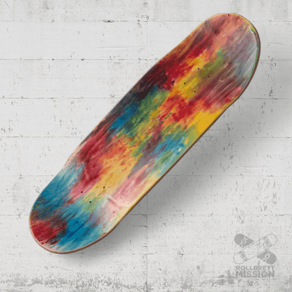 Rollbrett Mission BREITER BUBE Wheel Wells 10.5 Deck Acid 5 - Skateboard - Decks - Rollbrett Mission