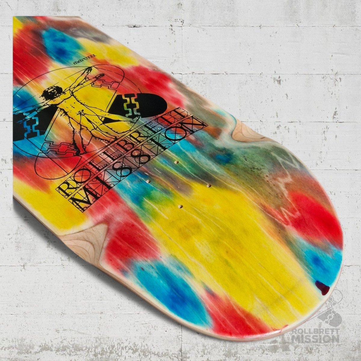 Rollbrett Mission Breiter Bube Wheel Wells 10.5 Deck - Skateboard - Decks - Rollbrett Mission