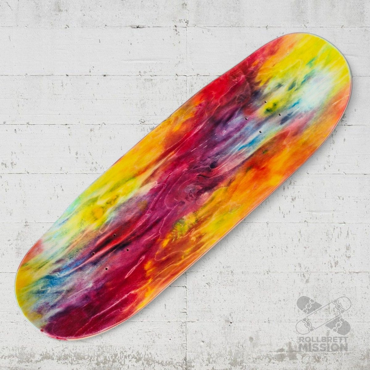 Rollbrett Mission Breiter Bube Wheel Wells 10.5 Deck - Skateboard - Decks - Rollbrett Mission