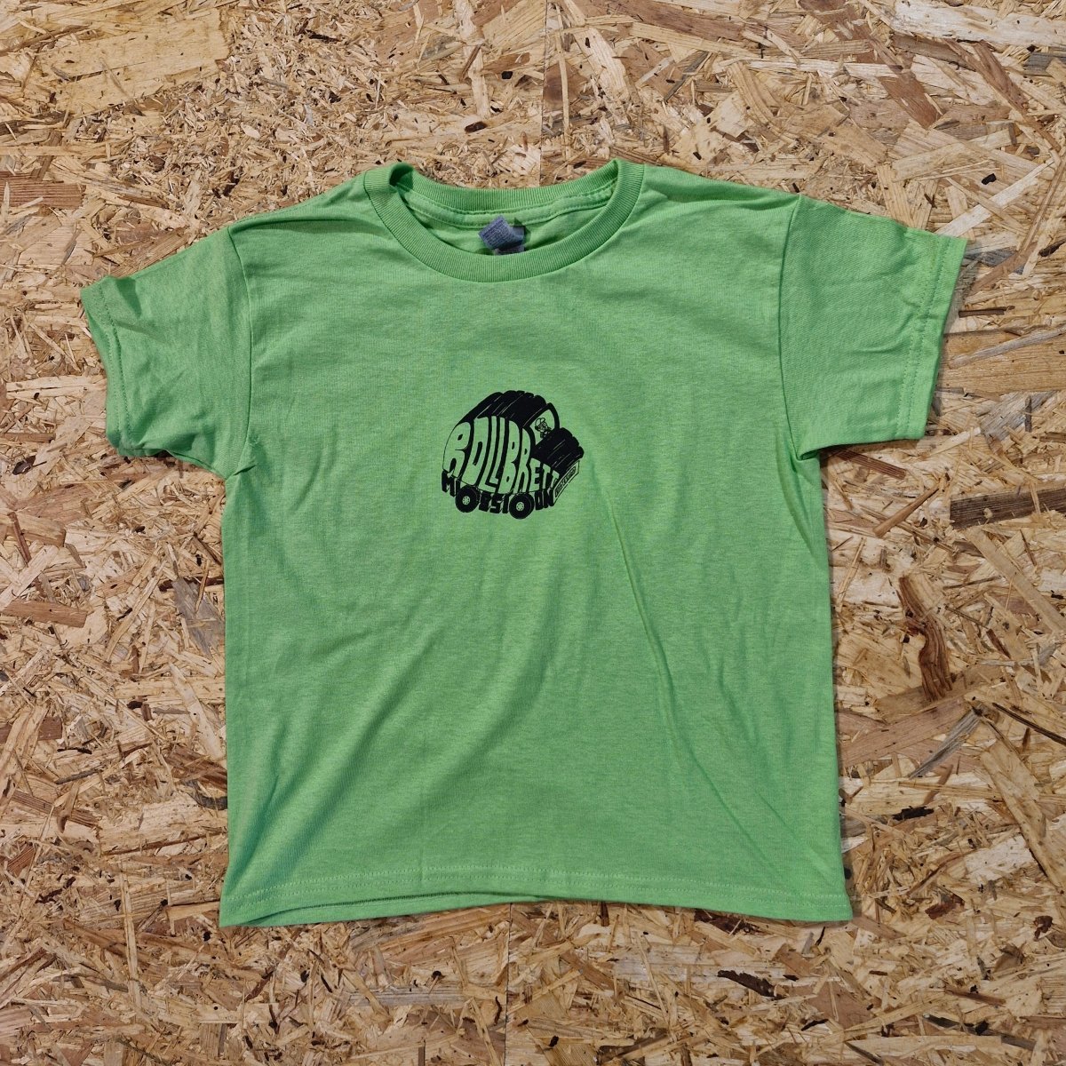 Rollbrett Mission Kids T-Shirt Gabbo lime green - Shirts & Tops - Rollbrett Mission