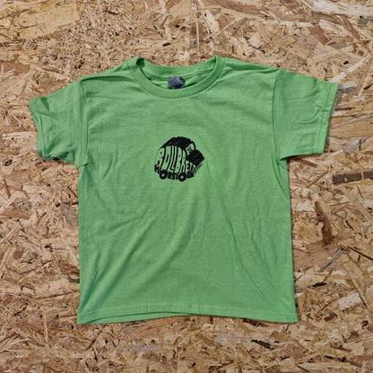 Rollbrett Mission Kids T-Shirt Gabbo lime green - Shirts & Tops - Rollbrett Mission