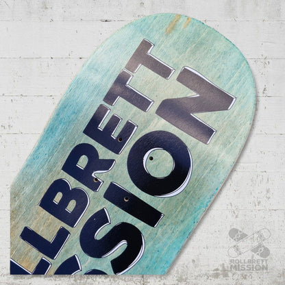 Rollbrett Mission KURZER ZWILLING 3D 8.25 Short Twintail Deck - Skateboard - Decks - Rollbrett Mission