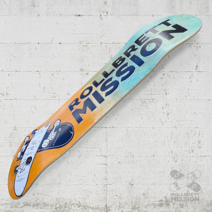 Rollbrett Mission KURZER ZWILLING 3D 8.25 Short Twintail Deck - Skateboard - Decks - Rollbrett Mission