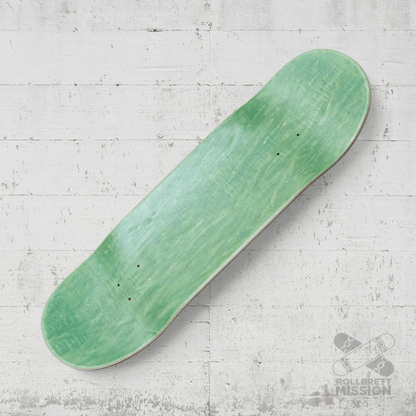 Rollbrett Mission KURZER ZWILLING 9.8 Vitruvian Short Twintail Deck - Skateboard - Decks - Rollbrett Mission