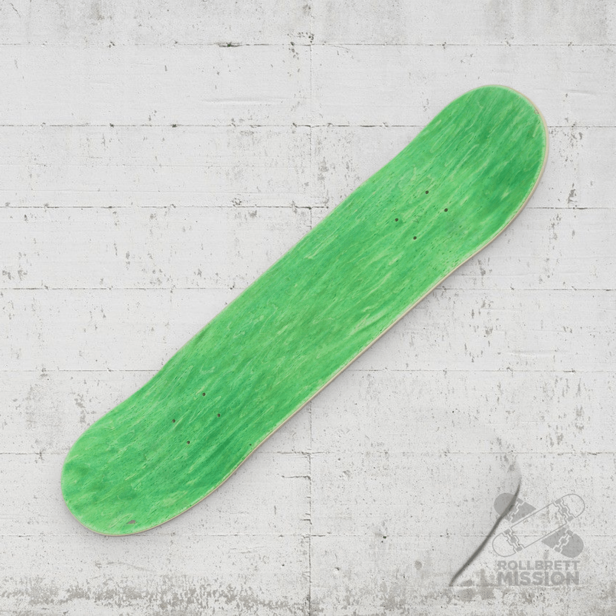Rollbrett Mission KURZER ZWILLING Vitruvian 8.0 Short Twintail Deck - Skateboard - Decks - Rollbrett Mission