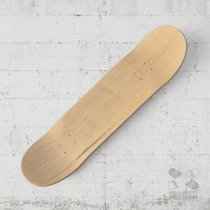 Rollbrett Mission KURZER ZWILLING Vitruvian 8.5 Short Twintail Deck - Skateboard - Decks - Rollbrett Mission