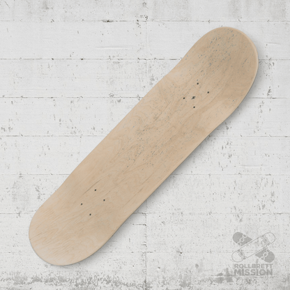 Rollbrett Mission KURZER ZWILLING Vitruvian 8.75 Short Twintail Deck - Skateboard - Decks - Rollbrett Mission