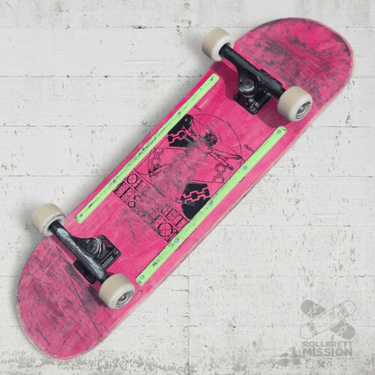 Rollbrett Mission KURZER ZWILLING Vitruvian 9.0 Short Twintail Deck - Skateboard - Decks - Rollbrett Mission