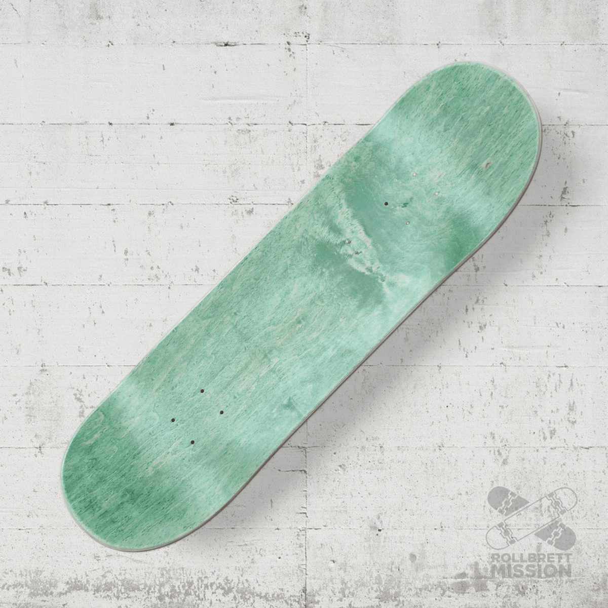 Rollbrett Mission KURZER ZWILLING Vitruvian 9.0 Short Twintail Deck - Skateboard - Decks - Rollbrett Mission