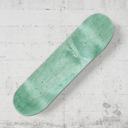 Rollbrett Mission KURZER ZWILLING Vitruvian 9.0 Short Twintail Deck - Skateboard - Decks - Rollbrett Mission