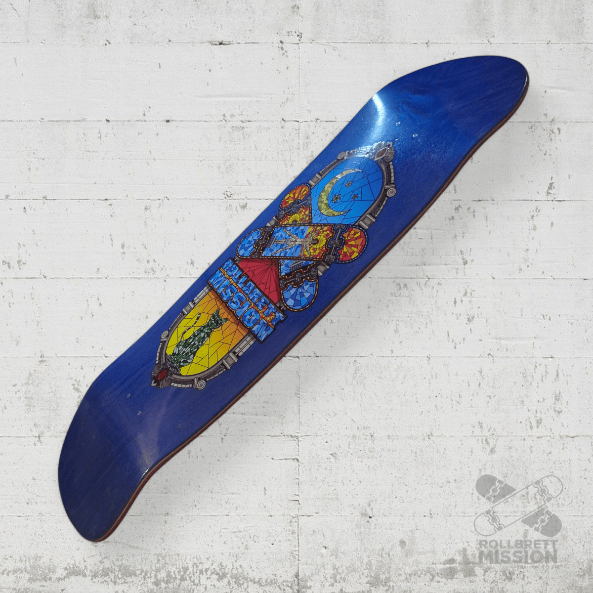 Rollbrett Mission Mosaik 9.0 Oldschool Deck - Skateboard - Decks - Rollbrett Mission