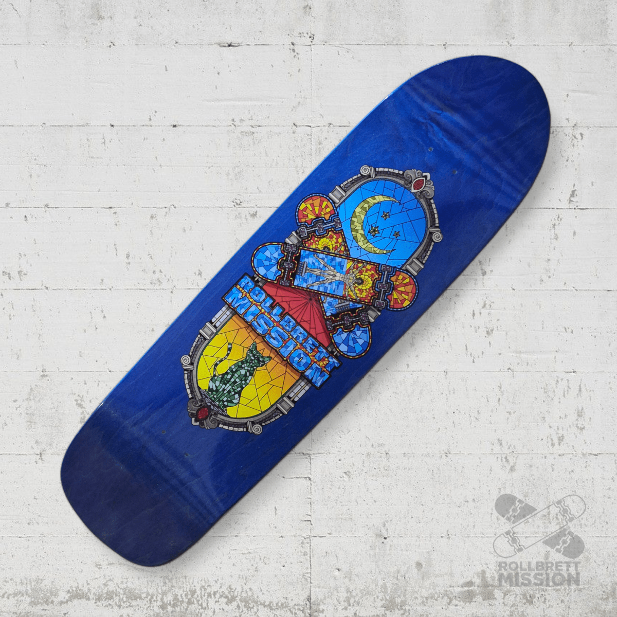 Rollbrett Mission Mosaik 9.0 Oldschool Deck - Skateboard - Decks - Rollbrett Mission